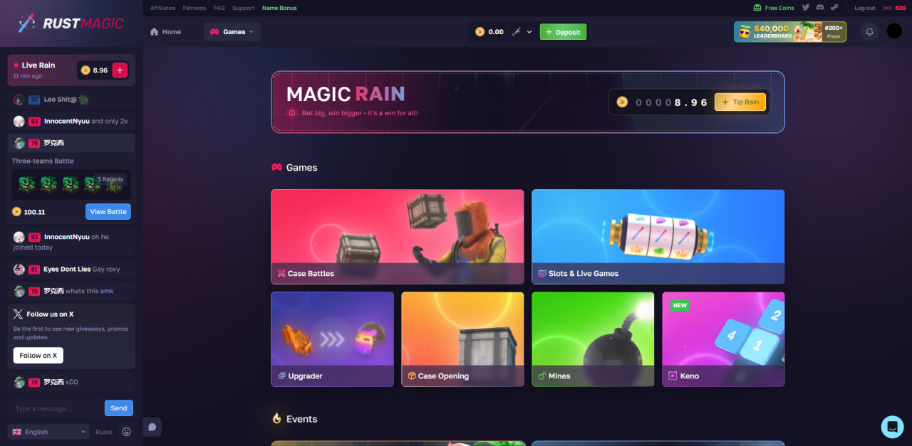 RustMagic — Главная
