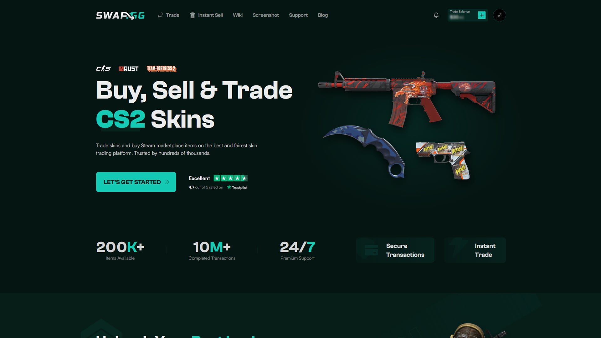 Swap.GG — Главная